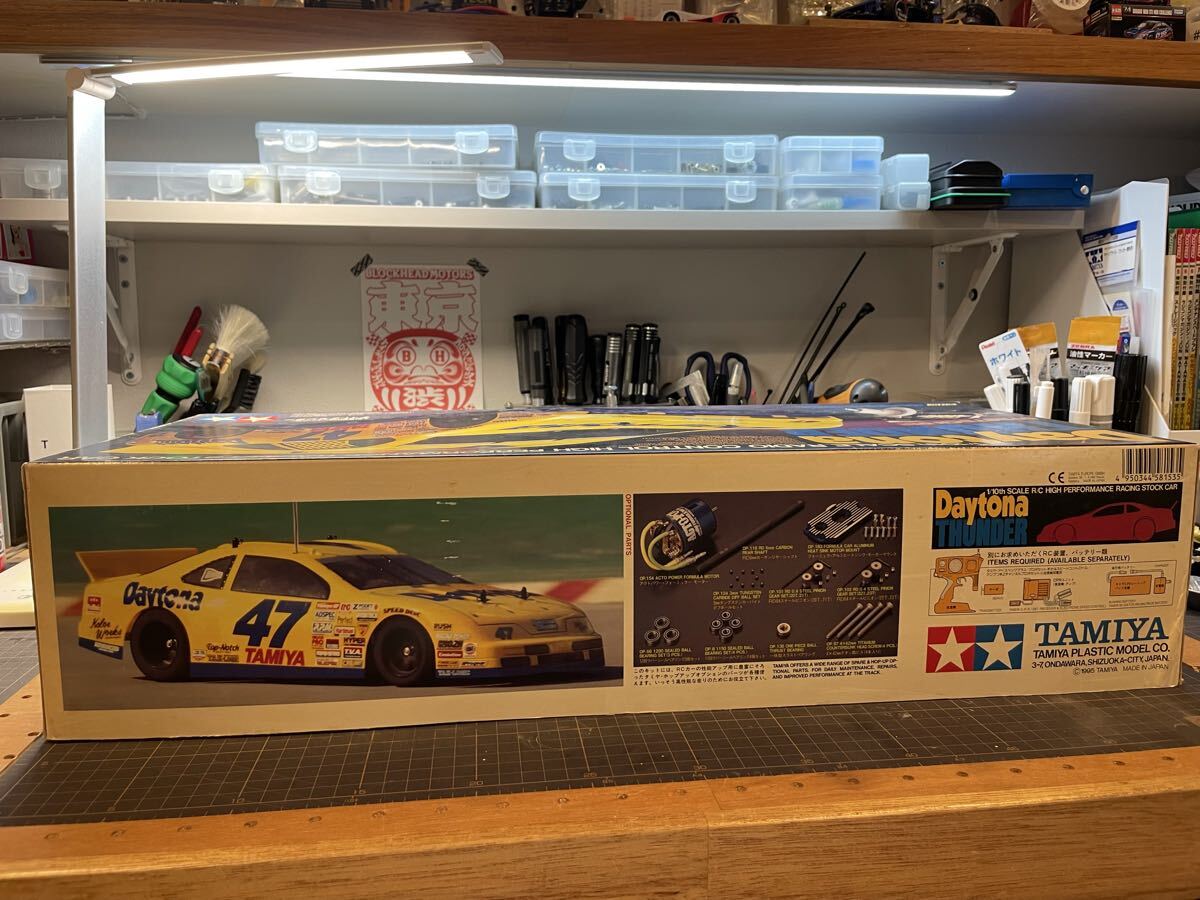 1995年発売 当時物 タミヤ 1/10 デイトナサンダー未組立キット　Cカー_4