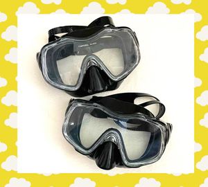 シュノーケルマスク シュノーケリング 水中探索 海 川 湖 ダイビング 強化ガラス アウト