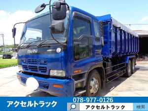 車検R8年8月迄 水密式 天蓋付 ステン張り 土砂禁 H14年 いすゞギガ 10t深ダンプ 極東 19