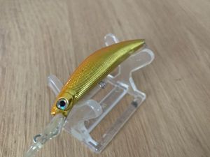 アイルミノー70ｍｍ4ｇ　デュエル　※印字無し　オレンジ/ゴールド系カラー　箱106