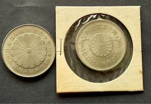 天皇陛下御在位50年記念 白銅の中古価格は1,187円｜記念硬貨の新品