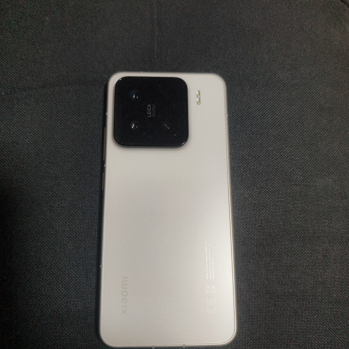 Xiaomi 15 12GB/256GB ホワイト☆ 国内版☆使用感少ない美品☆_1