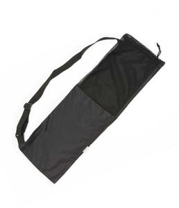 LAVAラバ ホットヨガマットケース・袋新品 黒/マットカバー、巾着、バック、バッグ メッ