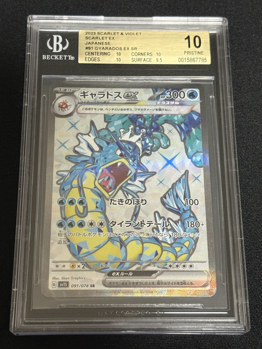 スカーレットex ギャラドスex(SR)