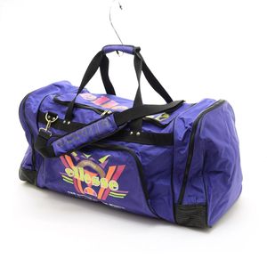 △539995 ellesse エレッセ ボストンバッグ ナイロン パープル