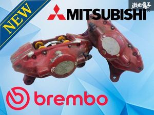 【ブレーキパッド付！！】三菱純正 brembo ブレンボ CT9A ランサーエボリューション 8 9