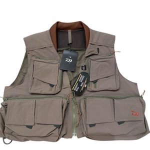 新品　激安　ダイワ フィッシングベスト DV-3222 ネイティブクリークベスト ブラウン　L