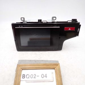 平成26年 フィット GK3 前期 ホンダ 純正 ナビ NR-222JH ハザードスイッチ付 DVD CD Blue