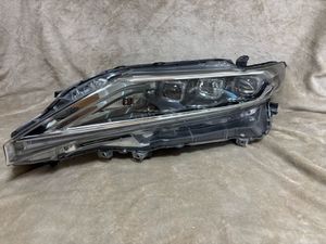 極上品　ハリアー ASU60W ASU65W 後期 左 ライト ヘッドライト LED インナーブラック　純