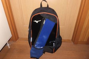 *限定カラー ミズノ 少年用 バックパックJr. リュック 1FJDB851 92 ブラックxブルー バッ