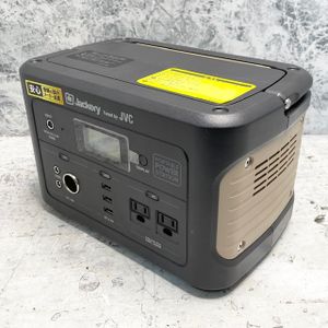 8128//JVCケンウッド JVC BN-RB6 ポータブル電源 AC出力 500W 容量 626Wh バッテリー100%