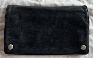 PRADA/プラダ サフィアーノレザー 二つ折り長財布/ロングウォレット　定番　中古品