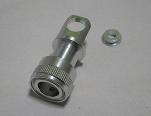 MKS Ezy 三ヶ島 イージー 互換 QR ペダルホルダー 銀 1個　dahon brompton ダホン ブロン