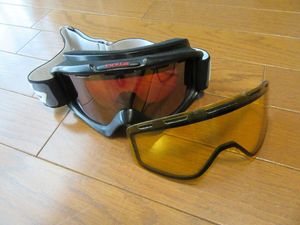 ◆bolle ボーレ ダブルレンズ ゴーグル◆悪天候用スペアレンズ付き◆ソフト&ハードケース