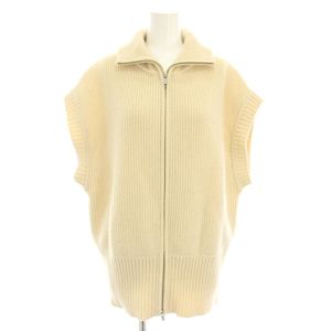 クラネ CLANE ジップカラーニットベスト ZIP COLLAR KNIT VEST ジレ アウター 前開き 2
