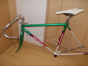 EDDY MERCKX エディメルクス クロモリフレーム フロントフォーク不良 中古品
