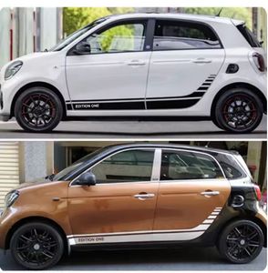 ベンツ スマート 451 453 フォーツー フォーフォー サイドステッカー スポーツレーシング