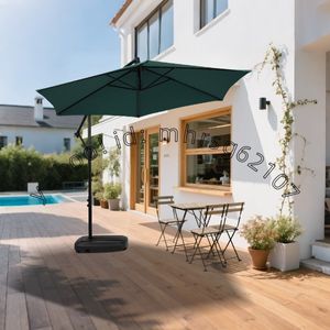 パラソル30+UPF ガーデンパラソル 風に強い 大型 円形 ビーチパラソル ガーデニング 庭