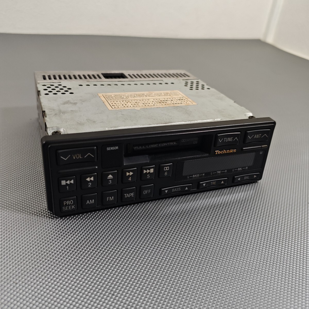 動作未確認】Technics CQ-LY166A ベンツ純正 カーオーディオ カセット