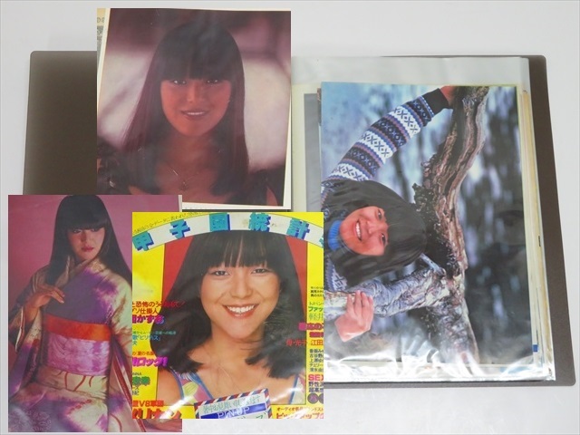 ◇◇【切り抜き】当時物 岩崎宏美 切り抜き38ページ ファイルブック