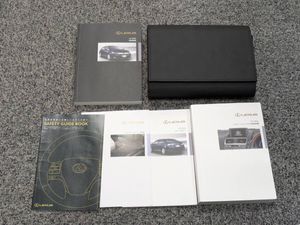 ☆YY22421 レクサス ANF10 HS250H 取扱説明書 取説 2010年発行 ナビ取説 車検証レザーケ