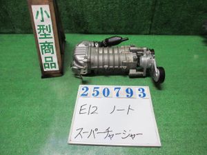 ノート DBA-E12 スーパーチャージャー X DIG-S KH3 スーパーブラック 250793