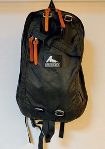 GREGORY グレゴリー DAYPACK リュックサック　ブラック　旧ロゴシルバータグ　USA 製