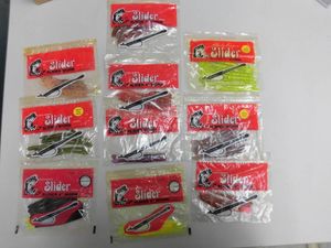 スライダーワーム　４インチ　計５９本