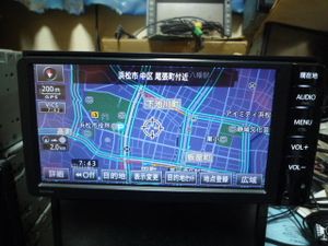 動作確認済トヨタ純正SDナビNSCP-W64程度良好品