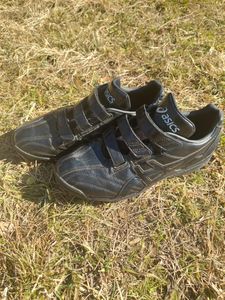 アシックス 野球 トレーニングシューズ ブラック 審判 黒 26.5cm