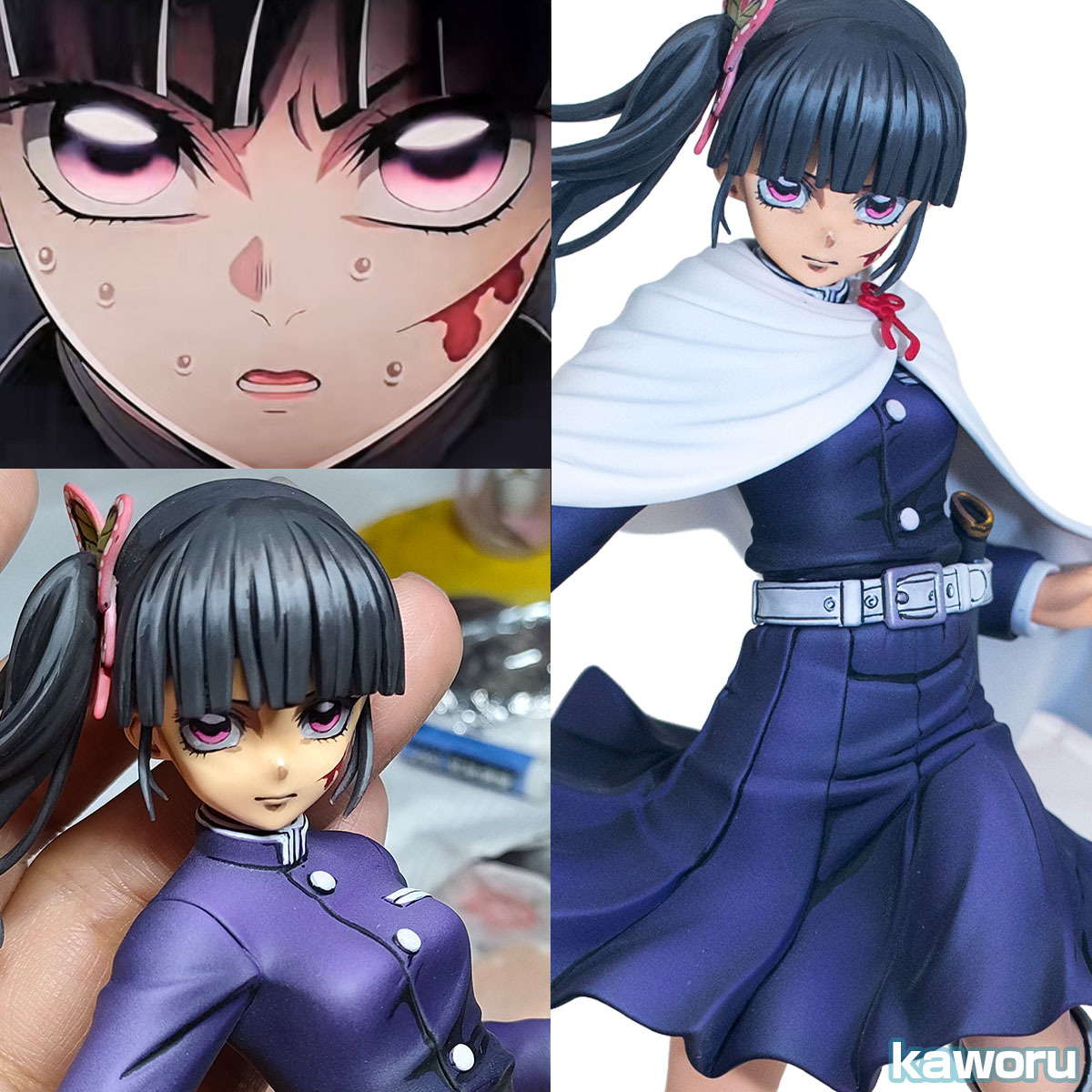 二次元 リペイント アルター 鬼滅の刃 継子 栗花落カナヲ 美少女 