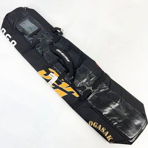 美品 オガサカ スキーケース TWO DX/N M 2台入(175cmまで) スキーバッグ [J1926]