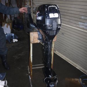 　スズキ　2サイクル　中古品　船外機 　9.9馬力 2スト 足　長　L サイズ