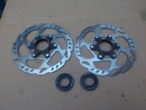 11003　中古★Shimanoシマノ【SM-RT70-S】　Φ160㎜　ディスクローター　2枚　ロック付き