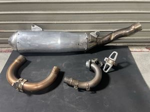 YZ250F 2023年モデル　純正フルエキゾースト