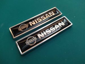 【ゆうパケット送料込】NISSAN(ニッサン) エンブレムプレート　２個セット