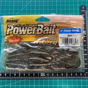 P00590 未開封 バークレイ 4インチ パワーホッグ ７本 BERKLEY