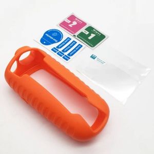 ガーミン アストロ 320 430 シリコンカバー オレンジ 液晶画面保護フィルム付属【 astro