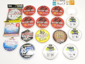 ダイワ Dフロン 船ハリス、デュエル HDカーボン 船ハリス 等 未使用＆中古