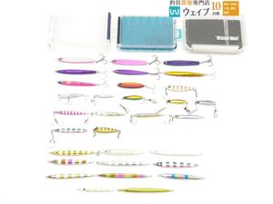 ジャッカル アンチョビメタル、クルー ベイス、ダイワ TGベイト 30g、オーナー 撃投スト