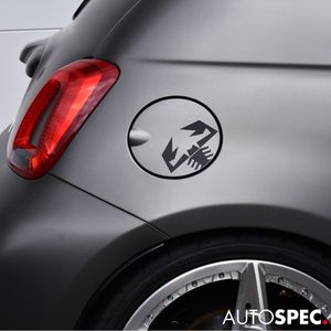 ABARTH フューエル ステッカー スコーピオン 500 595 695 マット ブラック アバルト パー