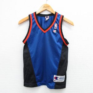 古着 チャンピオン champion ビンテージ タンクトップ キッズ ボーイズ 子供服 90s NBA V