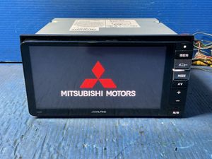 三菱純正OPナビ　KTD-700WTCKD　ALPINE　700W　地図データ2014年版　フルセグ/CD/DVD/SD/