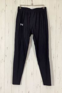 R-1621 UNDER ARMOUR アンダーアーマー ロングタイツ ロングスパッツ レギンス XL ブラッ