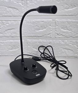 (ほぼ未使用) SANWA SUPPLY サンワサプライ USB スタンド 卓上 マイク MM-MC37 通電簡易
