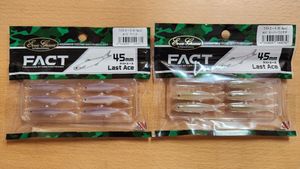送料無料　エバーグリーン　ラストエース　45　ファクト　2カラー　計11本　EverGreen FA