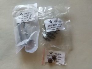 バルブ廻りOHキット　防磁バルブIN/OUT　バルブステムシール　ハイカム用スプリング　オ