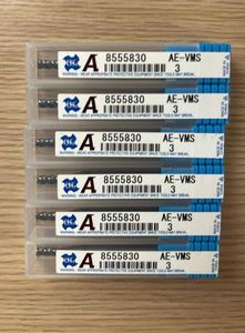 OSG オーエスジー 超硬 防振型 エンドミル AE-VMS φ3・6本セット・ 三菱マテリアル NACH