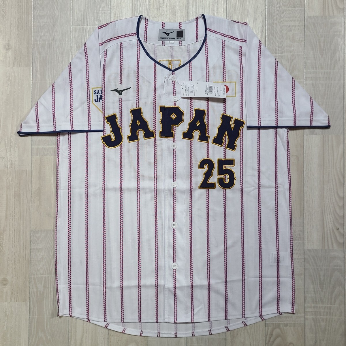 岡本和真 侍ジャパン レプリカ ユニフォーム 2026 WBC ホーム 直筆