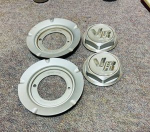 VOLK RACING レイズ ボルクレーシング ホイールセンターキャップ2枚セット